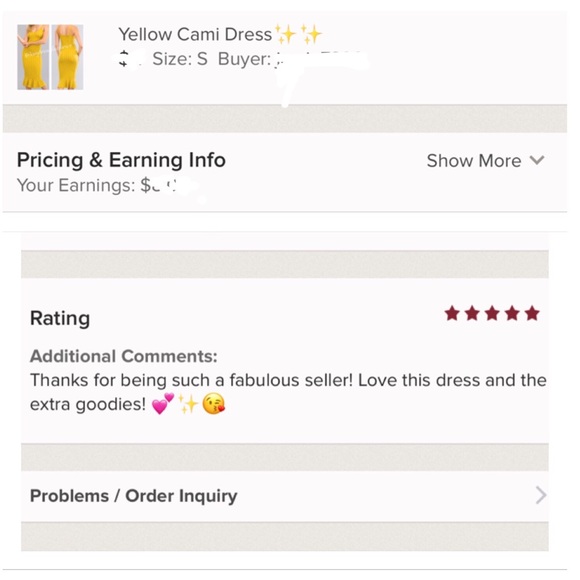 Yellow Cami Dress✨✨ - Picture 5 of 6